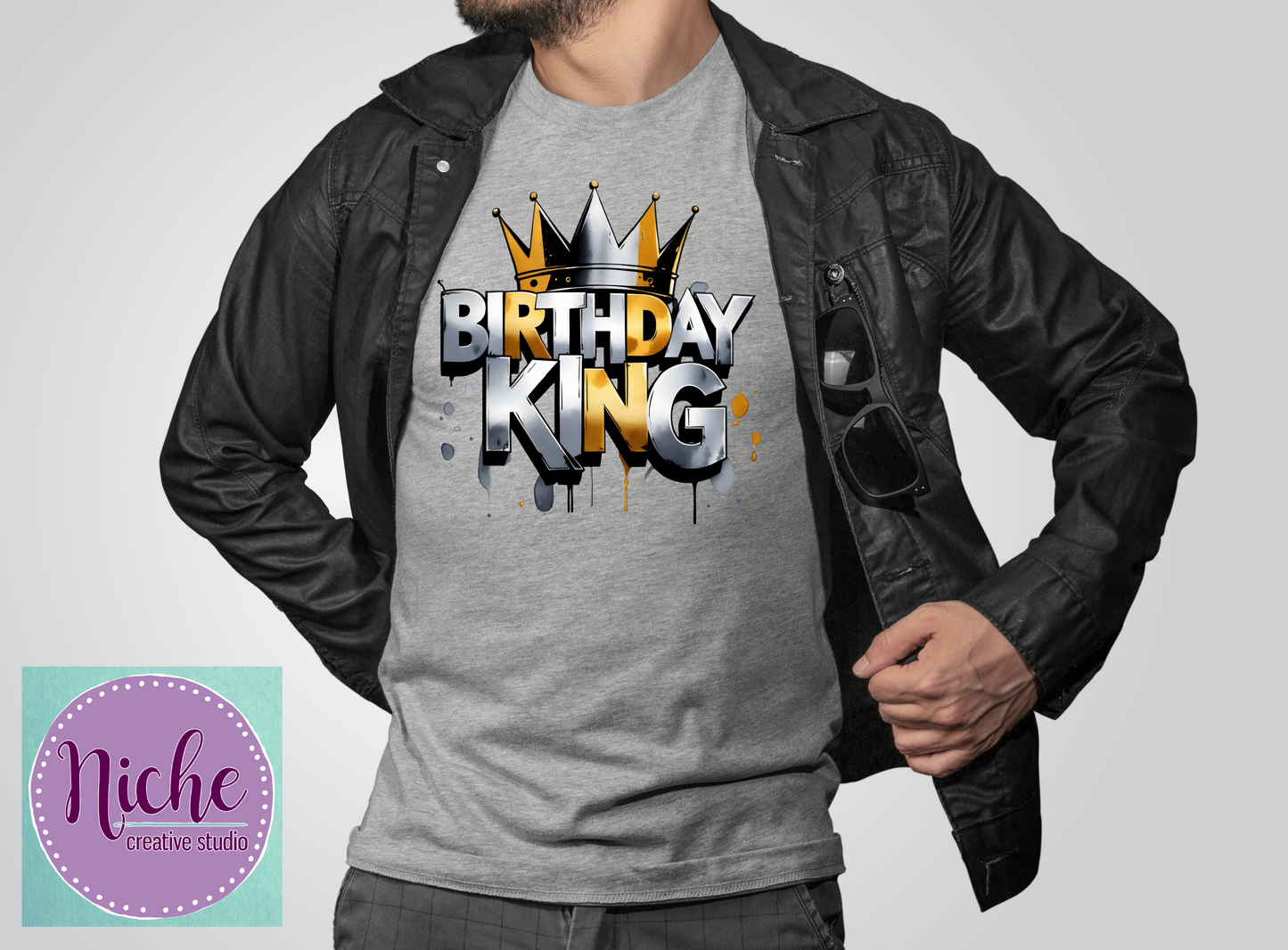 -BIR8611 Birthday King Decal