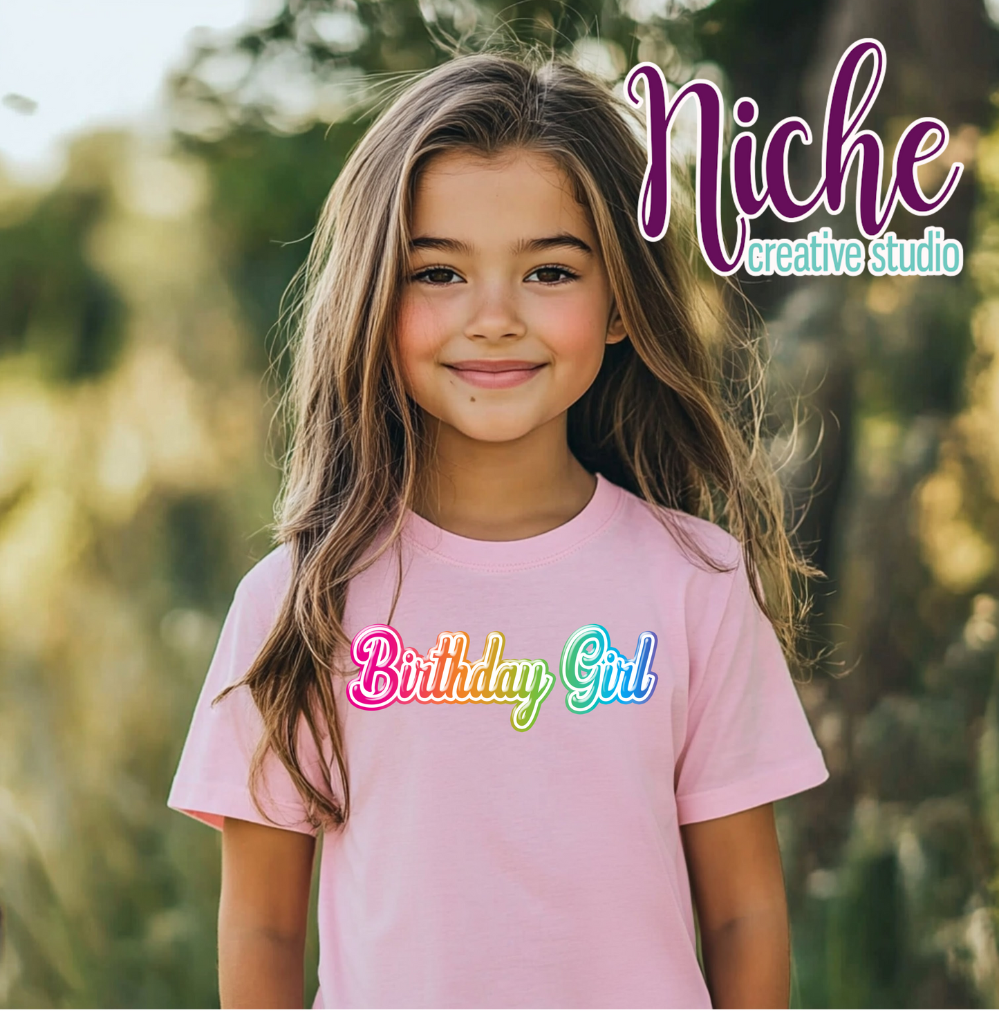 -BIR8613 Birthday Girl Decal