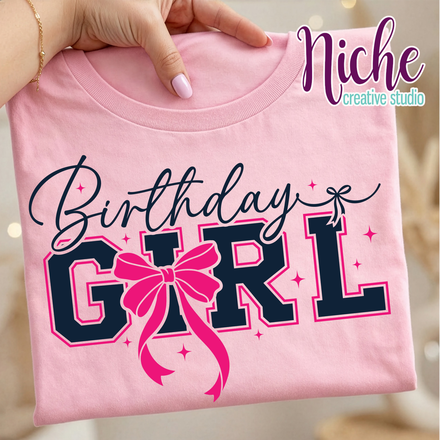 -BIR8617 Birthday Girl Decal