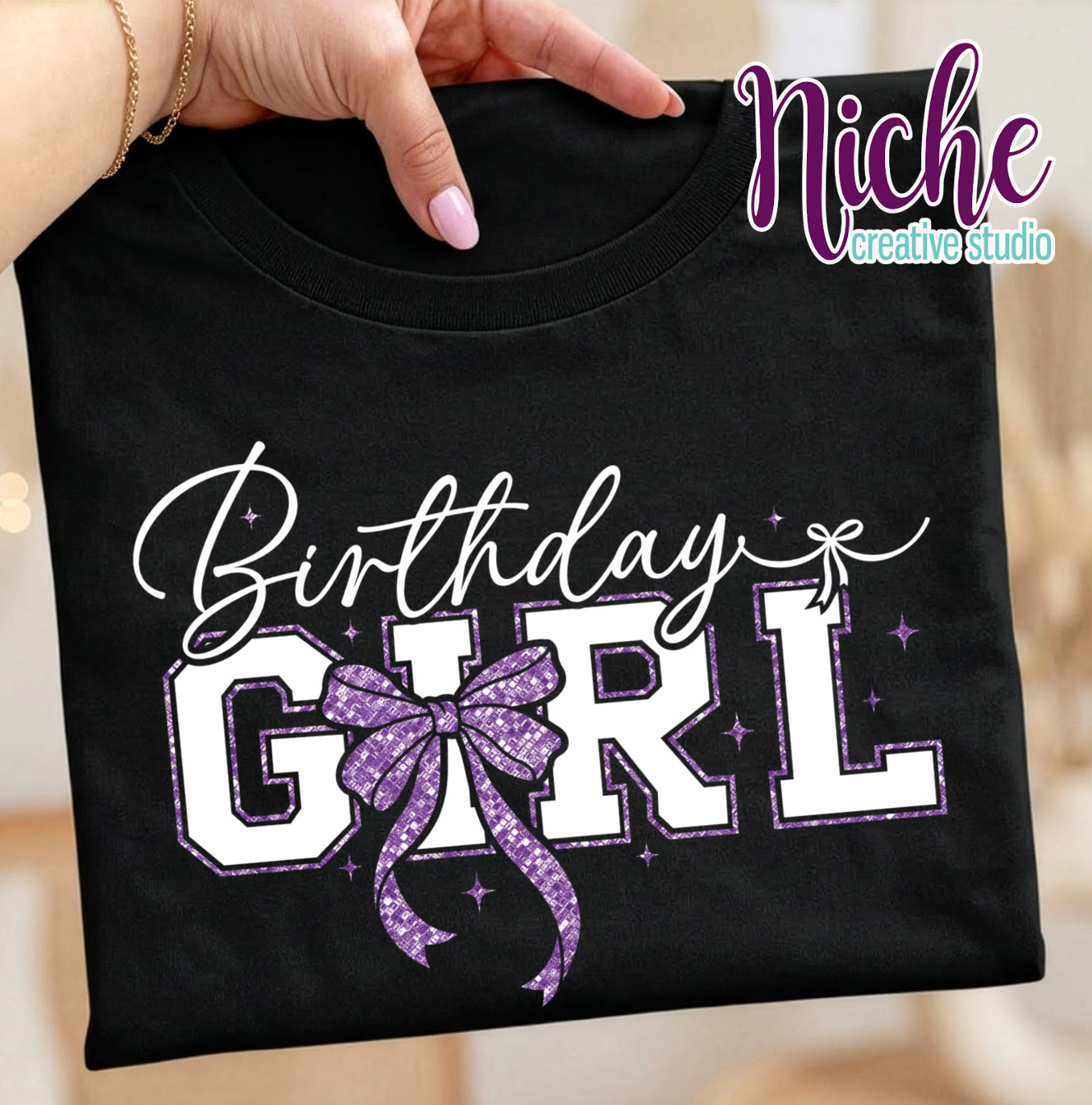 -BIR8617 Birthday Girl Decal