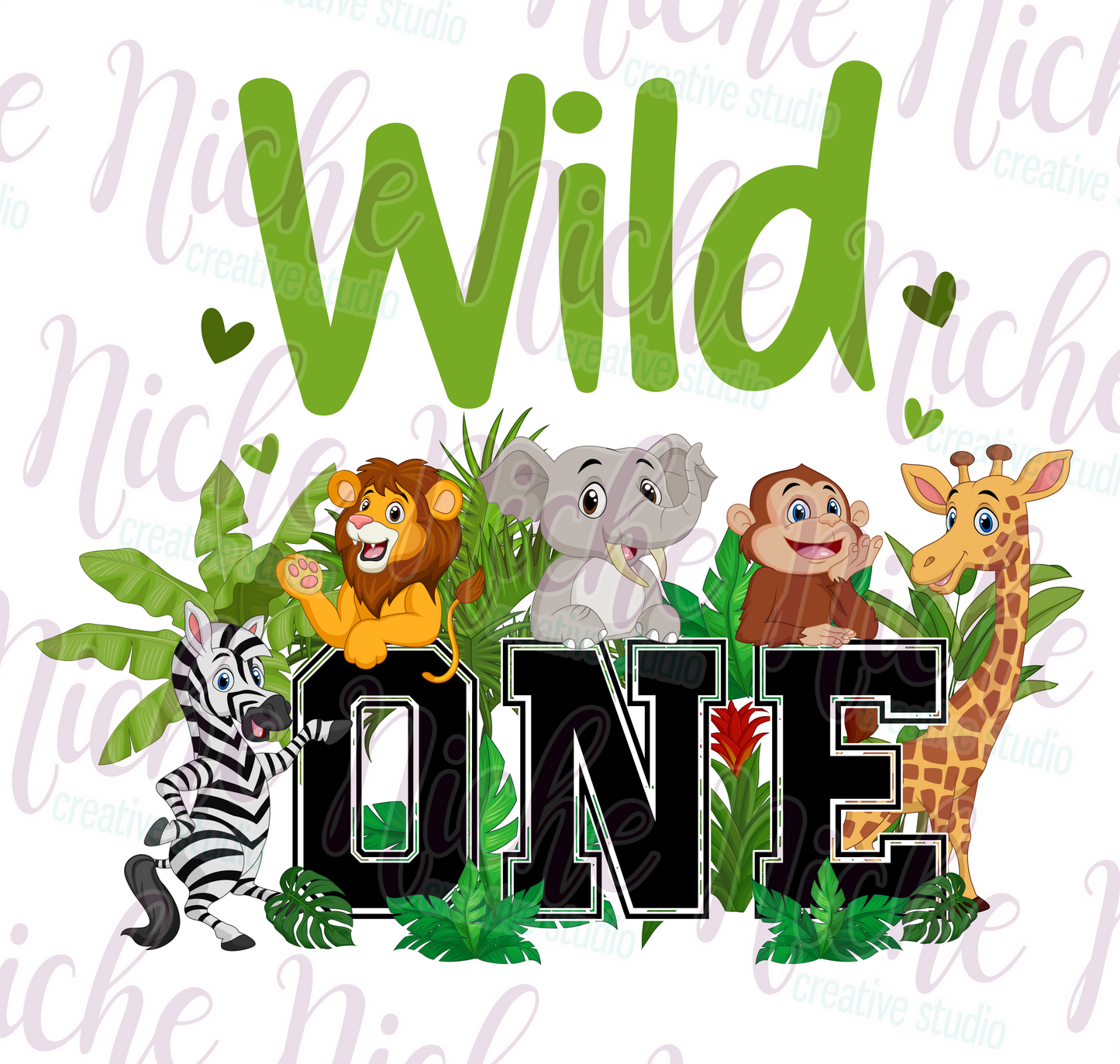 -BIR8620 Wild One Decal