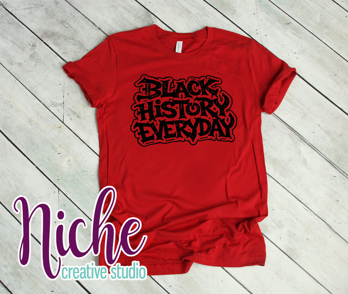 -BLA8000 Black History Everyday Decal