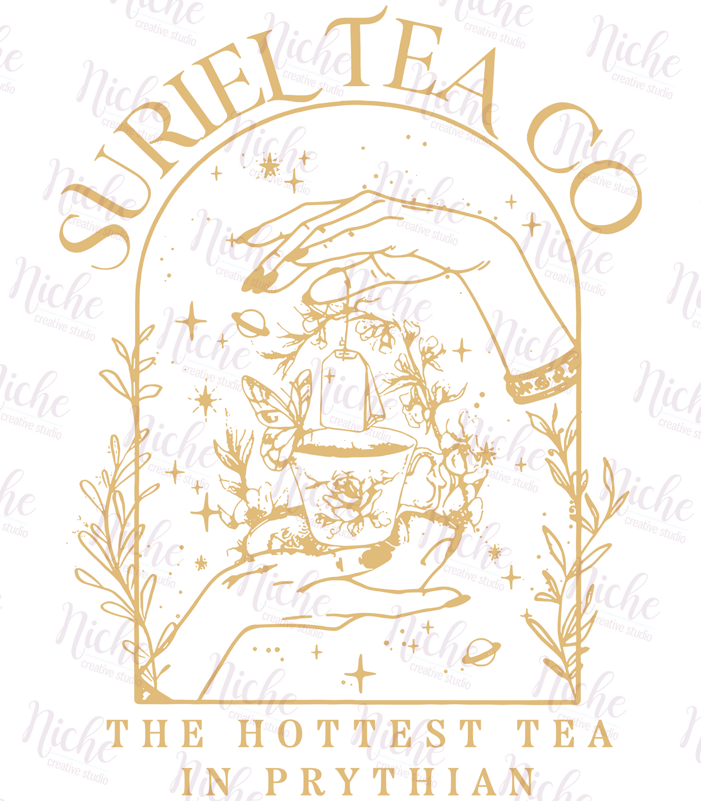 -BOO5621 Hottest Tea Decal