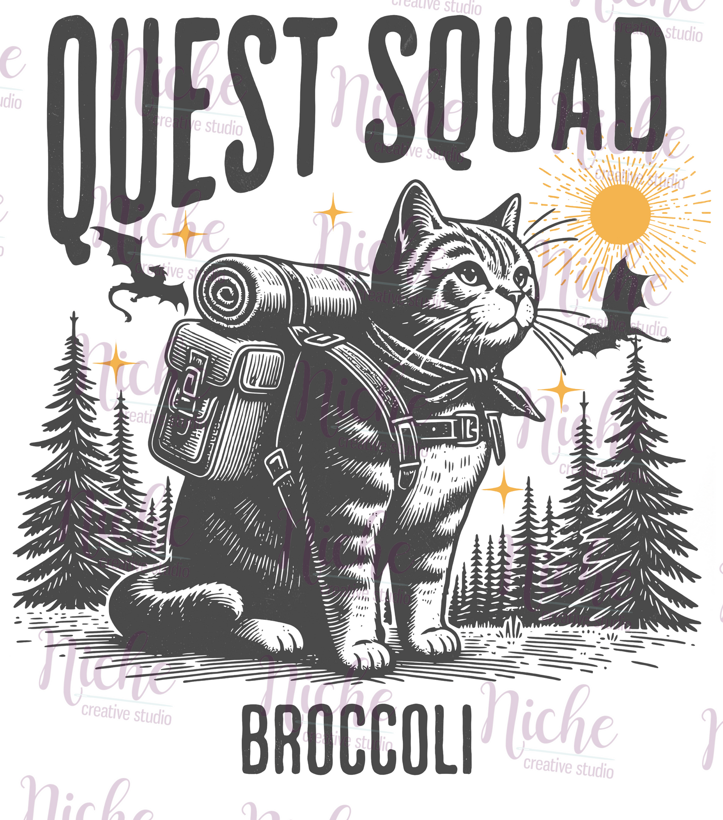 -BOO8078 Broccoli Decal