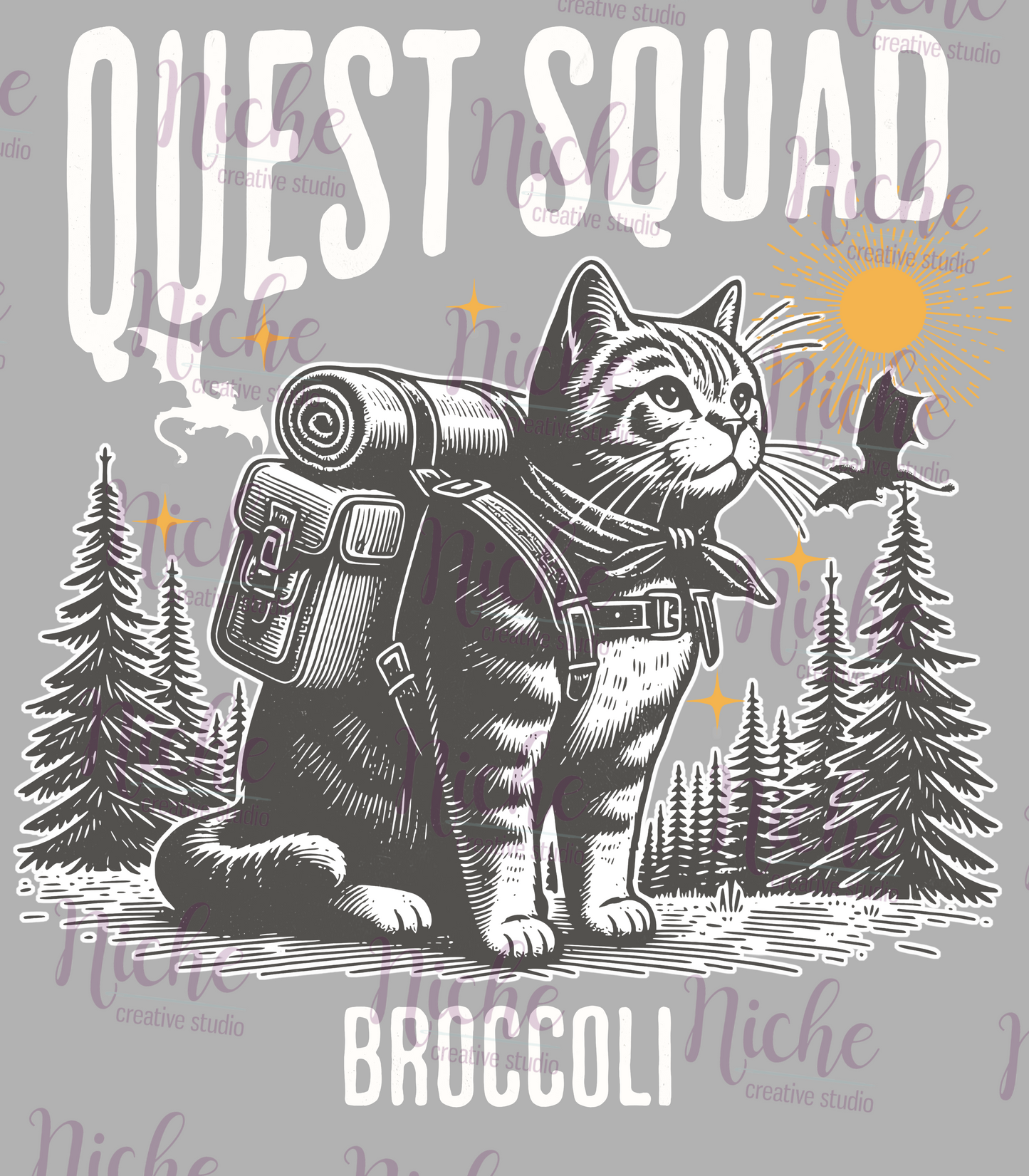 -BOO8078 Broccoli Decal