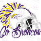 -BRO1935 Go Broncos Decal