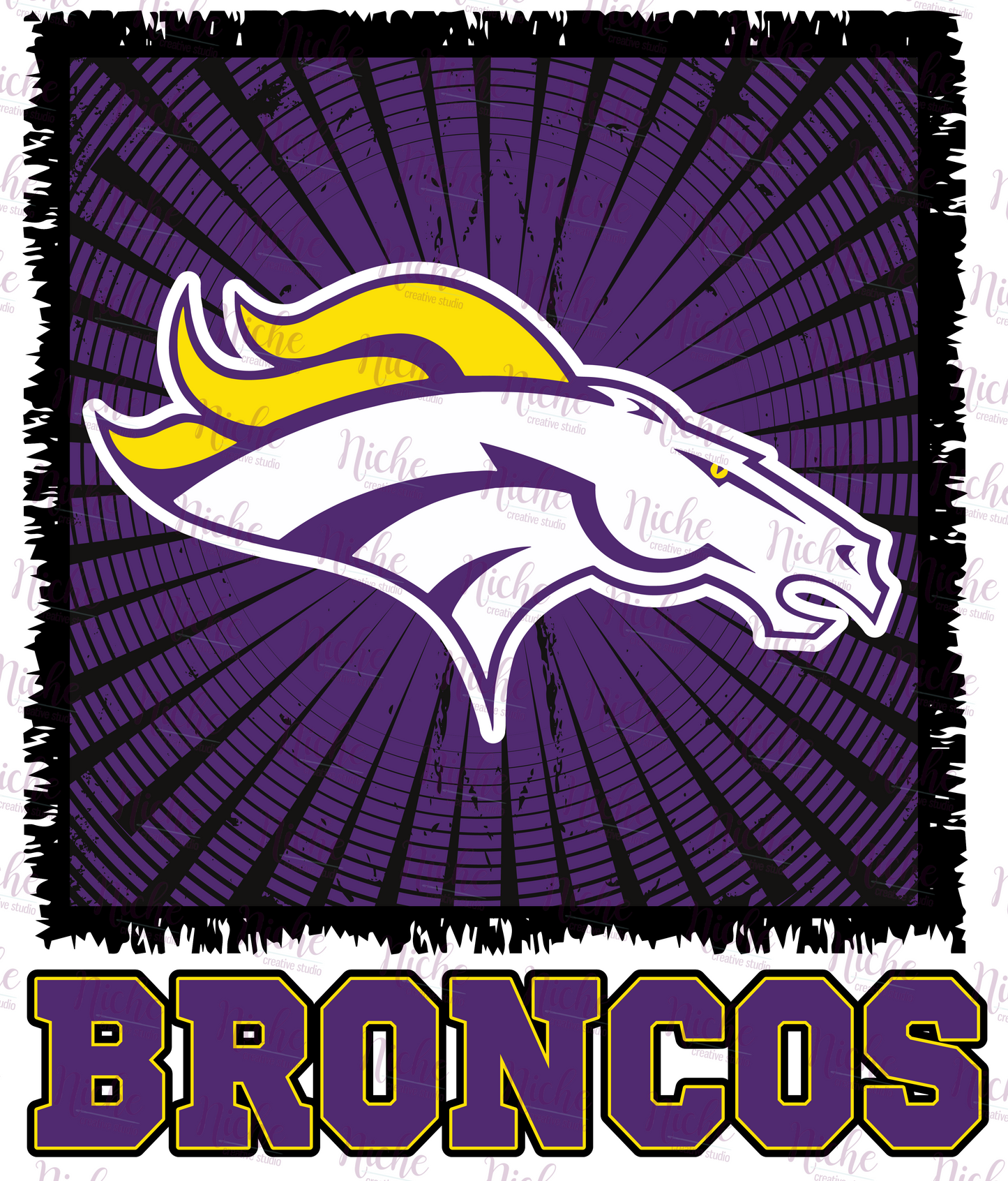 - BRO305 Broncos Decal