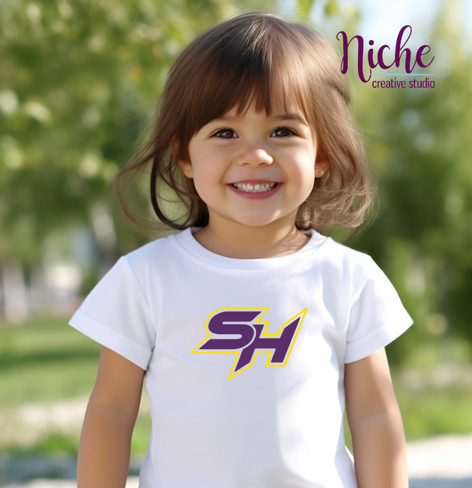 -BRO3106 SH Sam Houston Broncos Decal