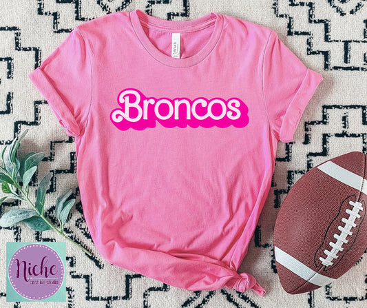 - BRO756 Broncos Doll Font Decal