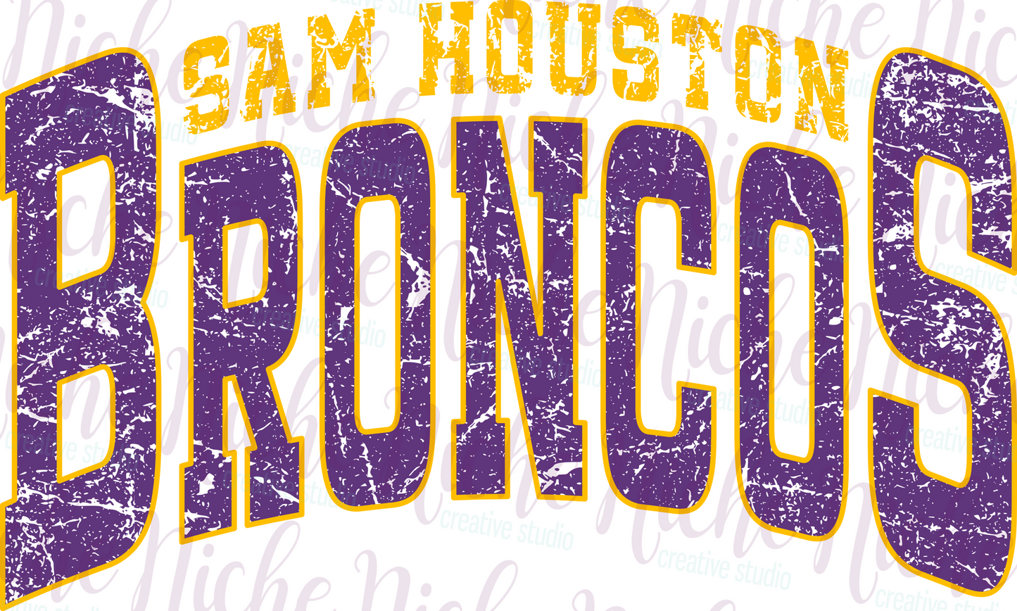 -BRO8302 Sam Houston Decal