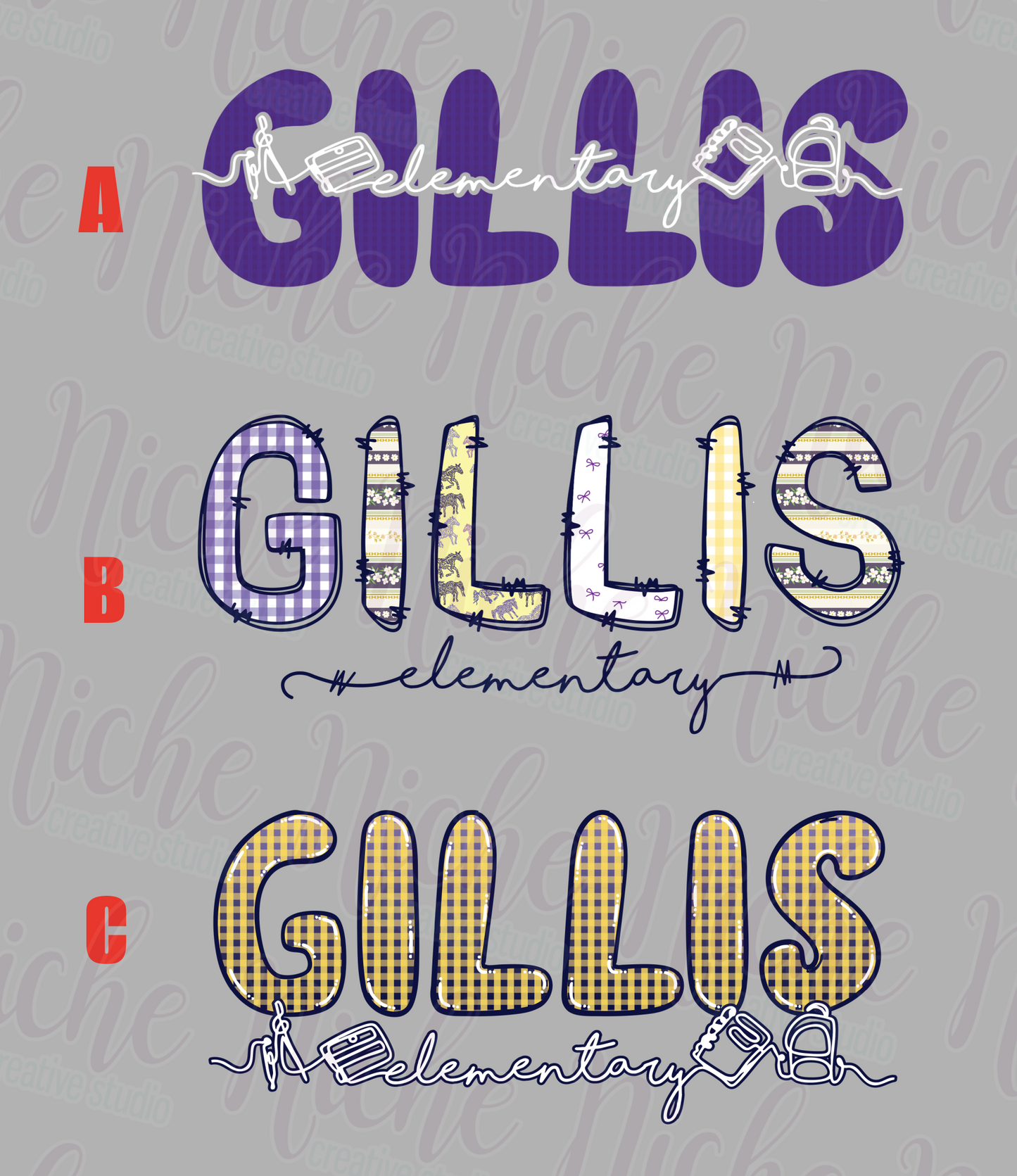 -BRO8702 Gillis Elementary Decal