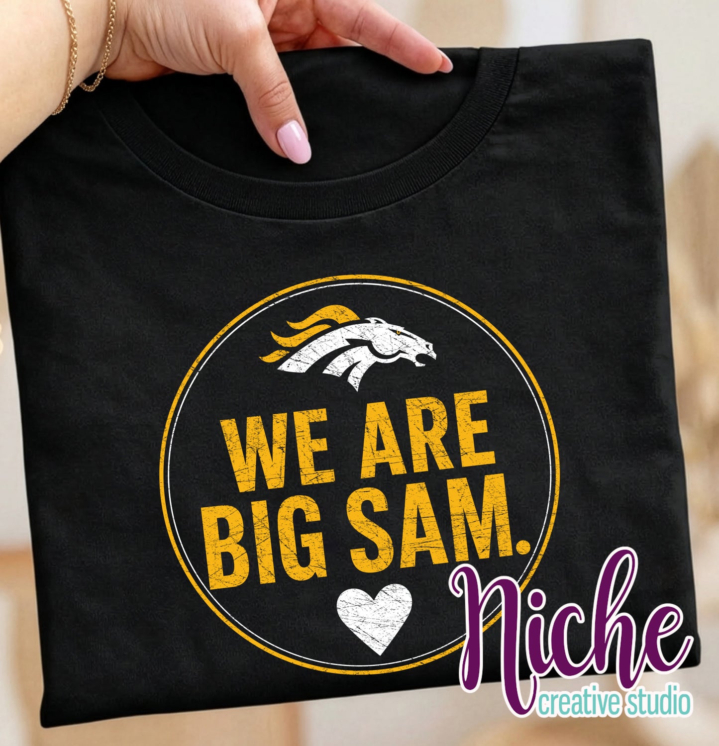 -BRO8852 We are Big Sam Decal