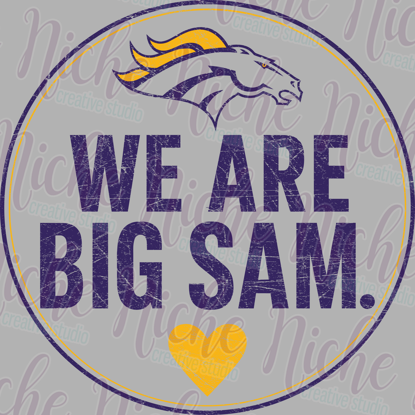 -BRO8852 We are Big Sam Decal