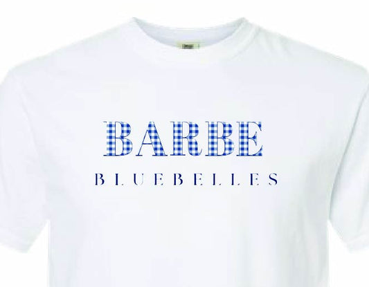 Barbe Bluebelle Plaid Comfort Colors Shirt