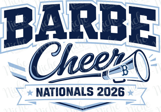 Barbe Cheer Nationals 2026  Shirt