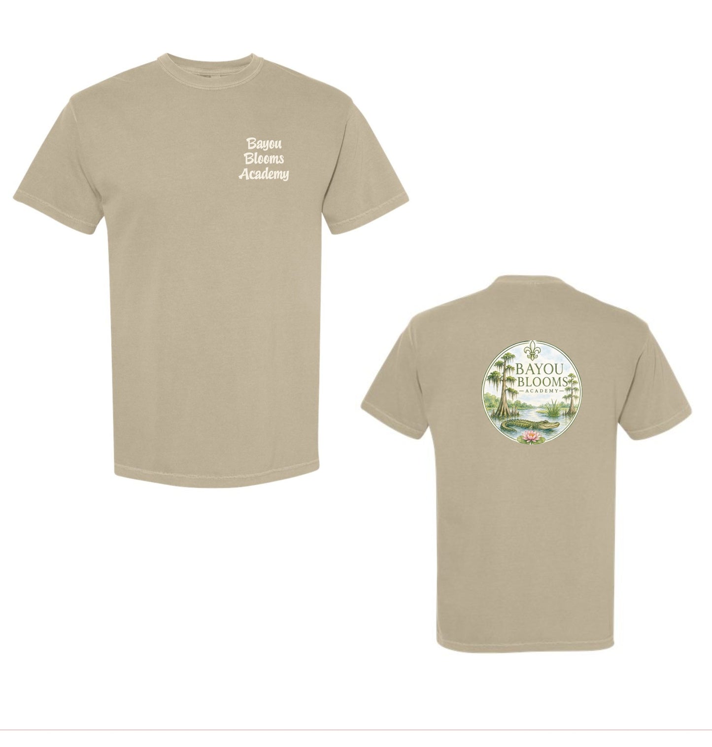 Bayou Blooms Comfort Colors T-Shirt