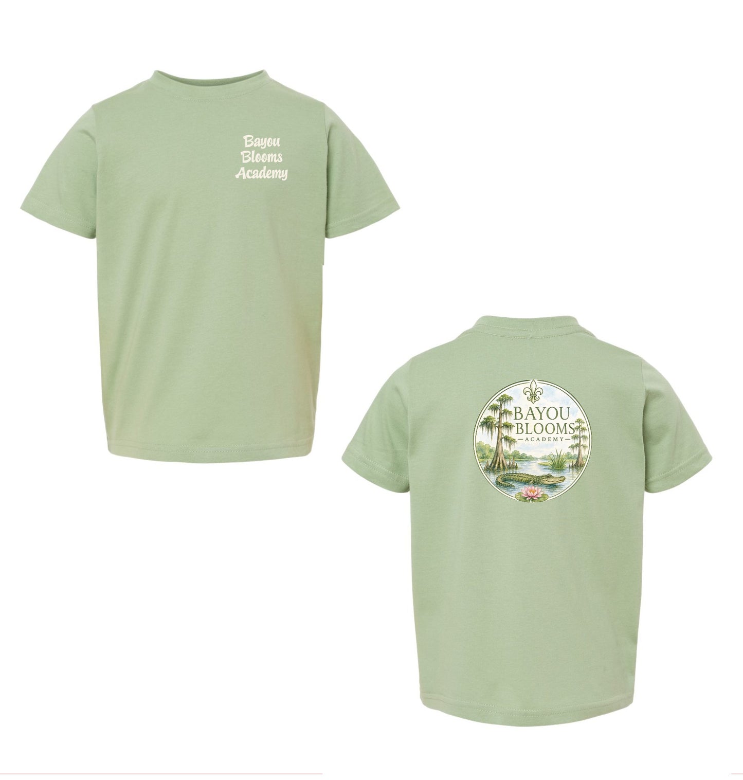 Bayou Blooms Rabbit Skin Toddler T-Shirt