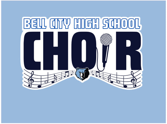 Bell City Choir UV-DTF Decal (Not Windows)