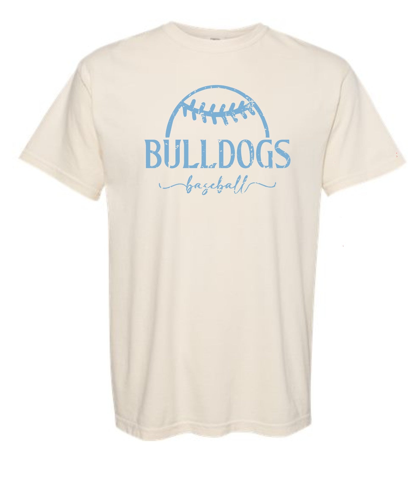Bulldogs Comfort Colors T-Shirt with Custom Option