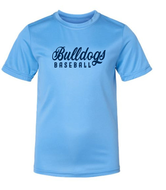 Bulldogs Dri Fit Shirt with Script Design