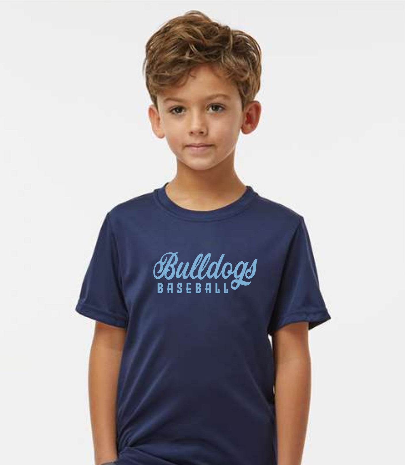 Bulldogs Dri Fit Shirt with Script Design