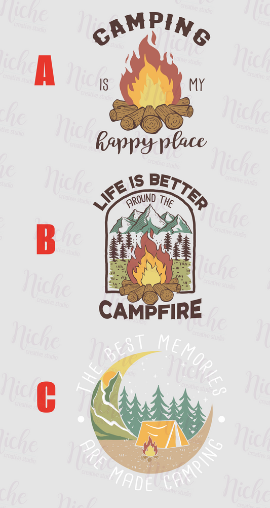 -CAM1699 Campfire Decal
