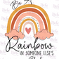 -CAU085 Be a Rainbow Decal
