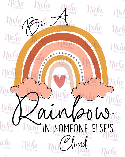 -CAU085 Be a Rainbow Decal