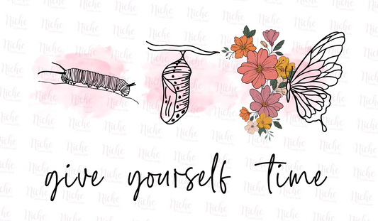 -CAU089 Give Yourself Time Decal