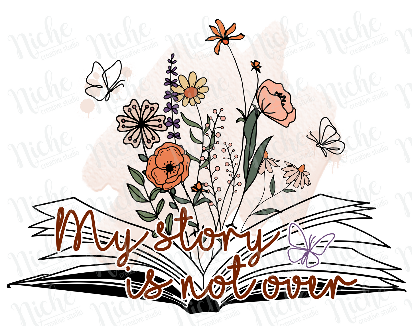 -CAU091 My Story is Not Over Decal