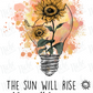 -CAU092 Sun Will Rise Decal