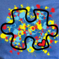 - CAU1004 Puzzle Autism Splatter Decal