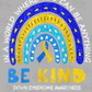 -CAU1718 Be Kind Decal
