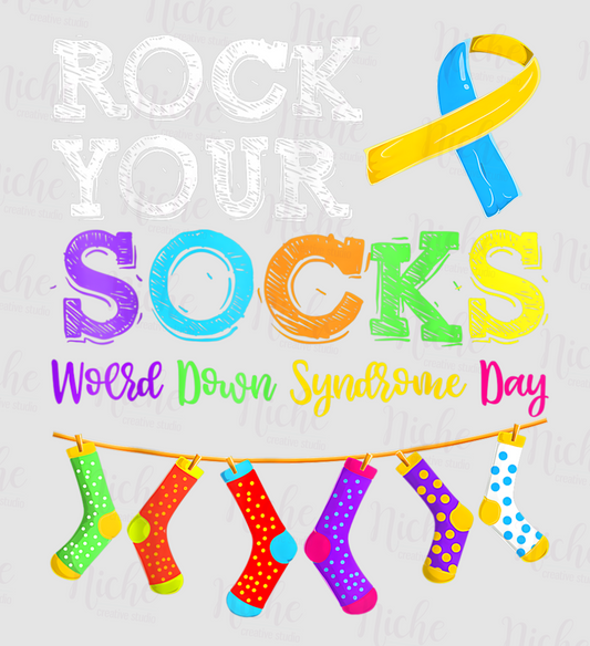 -CAU1720 Rock your Socks Decal