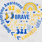 -CAU1723 Be Brave 3-21 Decal