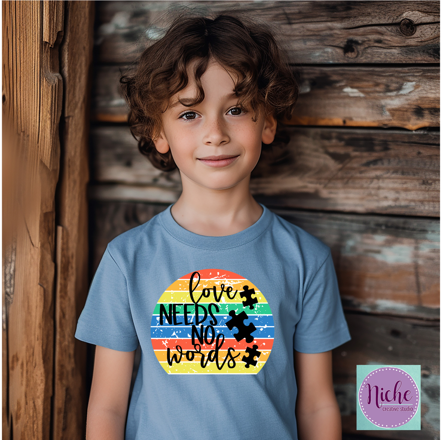 - CAU2854 Love Needs No Words Decal