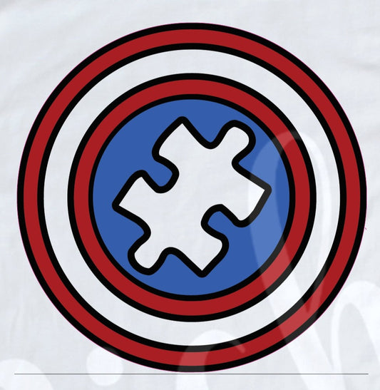 - CAU2857 Autism Captain Decal