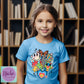 CAU2869 Retro Autism Collage Decal