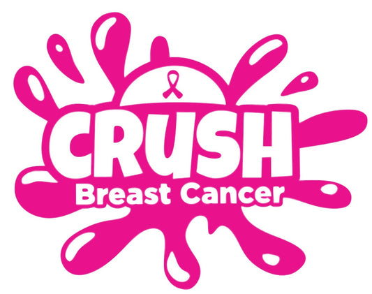 - CAU2872 Crush Breast Cancer Decal