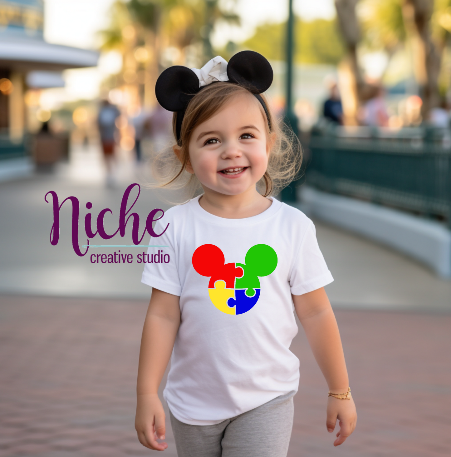 -CAU5049 Autism Mouse Decal