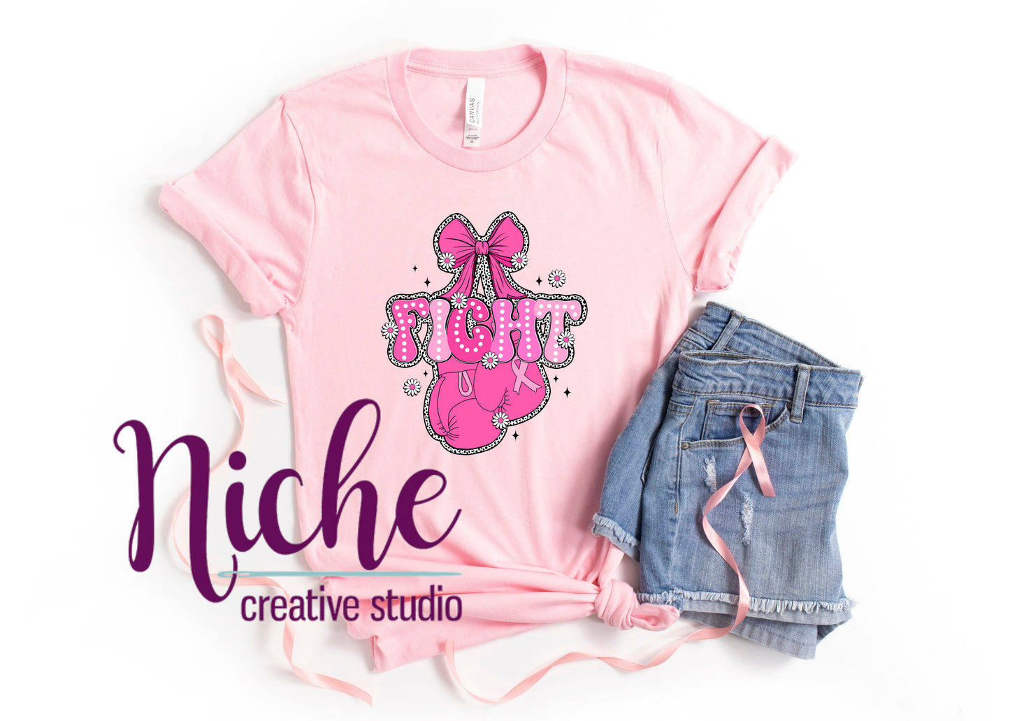 -CAU5256 Fight Breast Cancer Decal