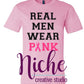 -CAU5258 Real Men Wear Pink Decal