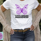 -CAU751 Cystic Fibrosis Butterfly Decal