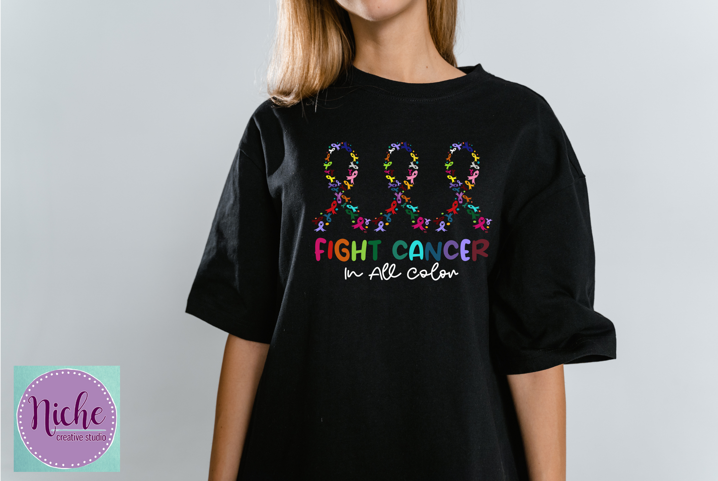 -CAU8055 Fight Cancer Decal