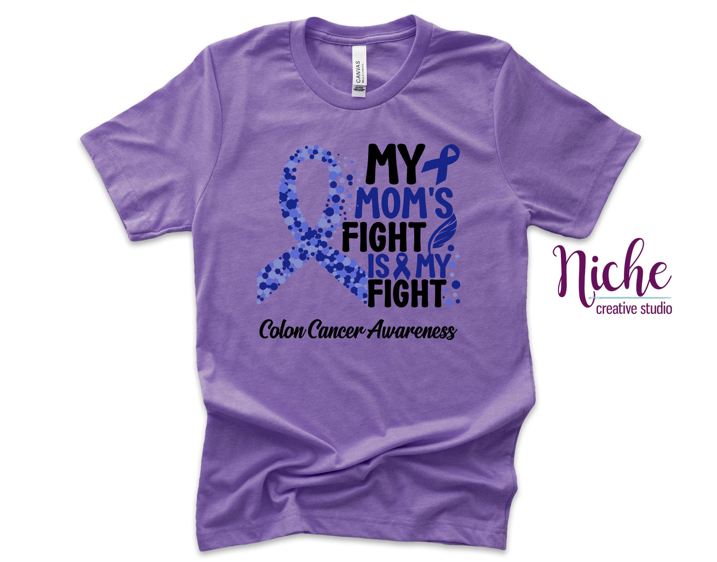 -CAU8091 My Mom's Fight Is My Fight Decal