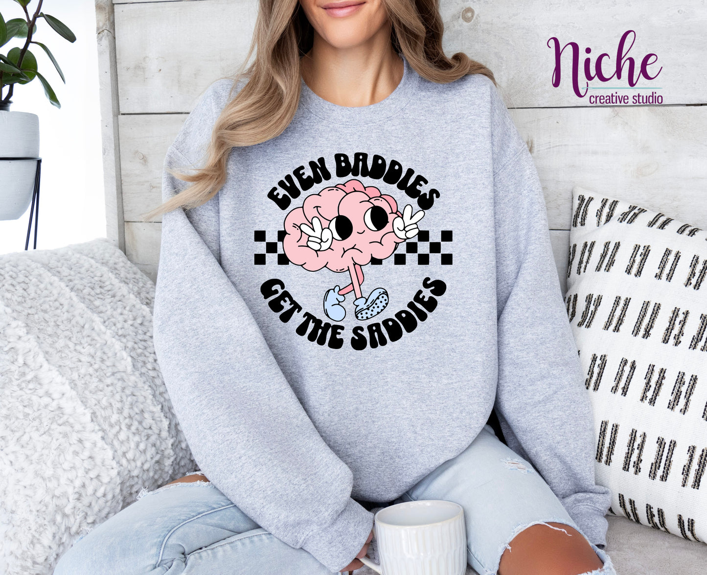 -CAU8127 Even Baddies Get Saddies Decal