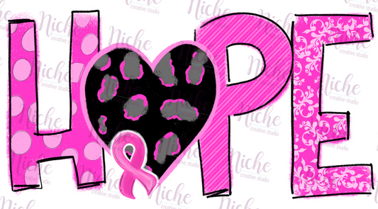 -CAU856 Breast Cancer Hope Decal