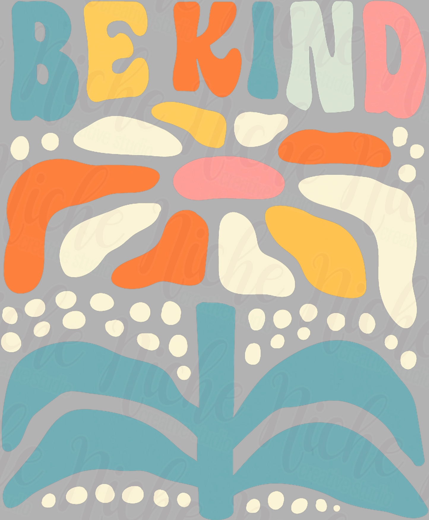 -CAU8613 Be Kind Boho Decal