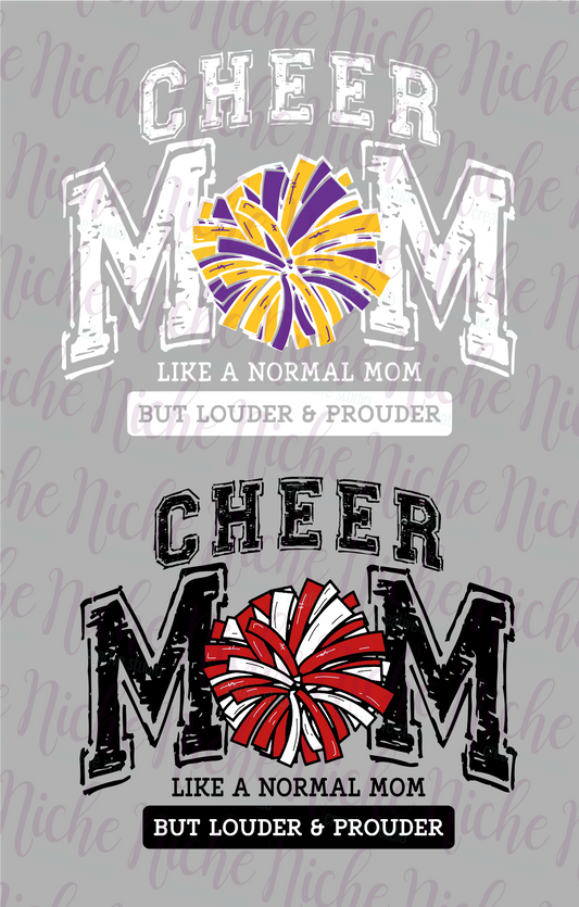 -CHE2033 Cheer Mom but Louder Decal