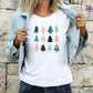 -CHR1016 Hand Drawn Trees Decal